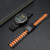 22 мм Черно-оранжевый металлический ремешок для Amazfit Balance 2 Huawei Watch 4 4 Pro GT 3 GT 4 GT 5 Pro 46 мм Ultimate Oneplus Watch 3 2 2R