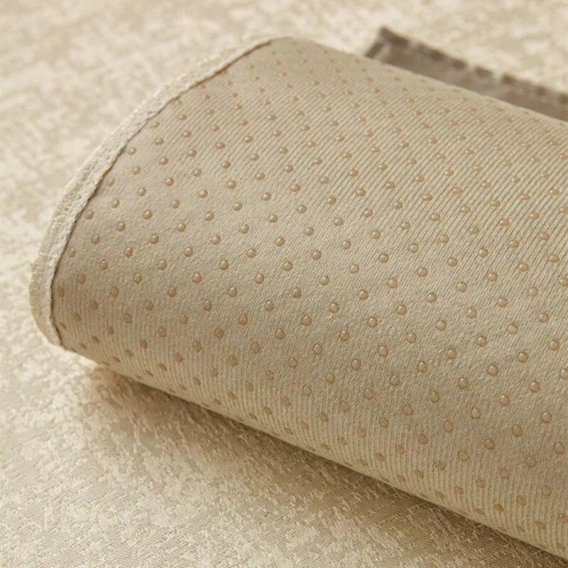 Luxury Platinum Jacquard Sofa Cover Gray Wide Edge Seat Cushion Living Room Modern Non-slip Universal Armrest Towel Cover Cloth