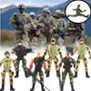 Детская игрушка 6 шт. Набор армейских солдат Игра Реалистичная фигурка Подарки для мальчика Рождество