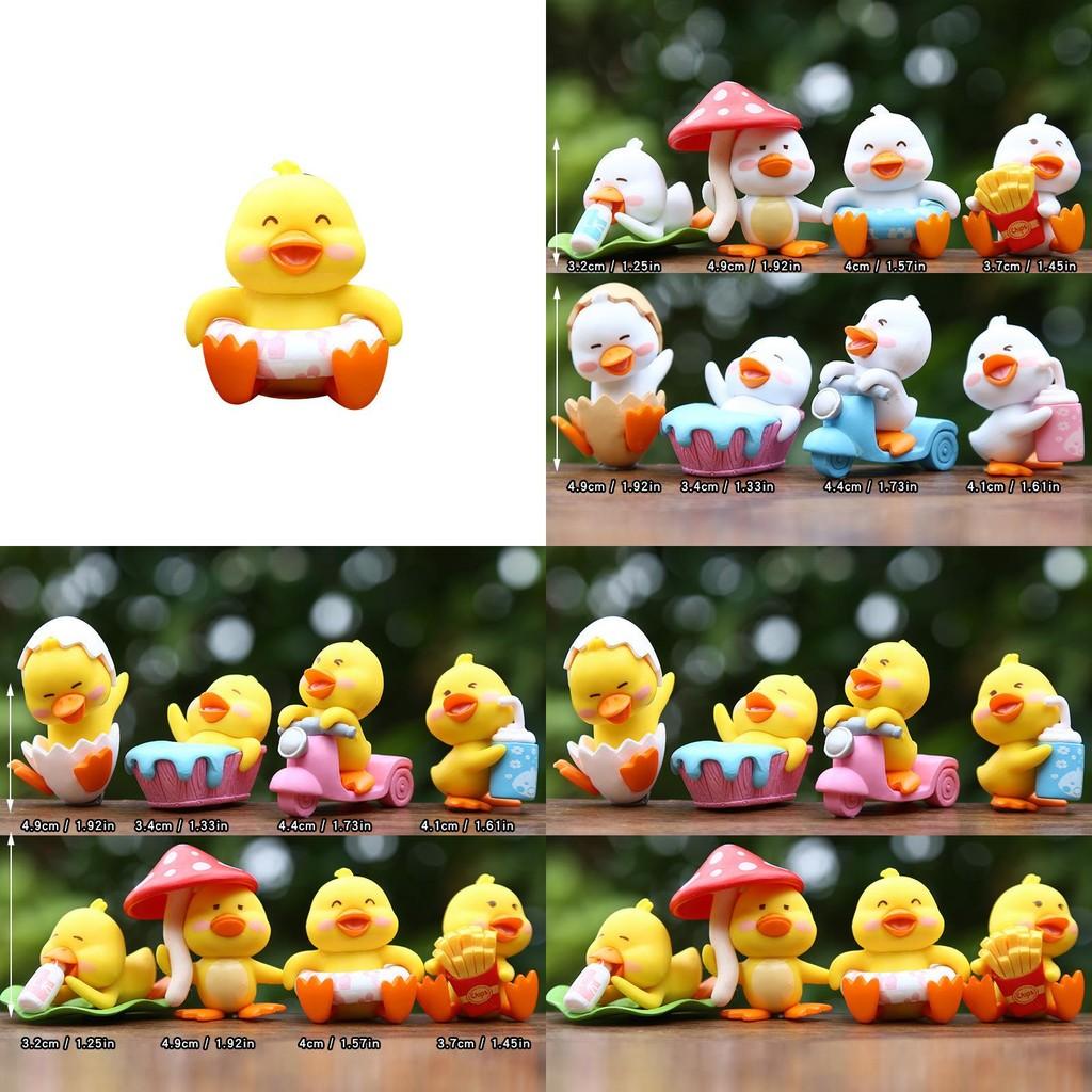 Children Duck Small Toy Desktop Ornament For Sensory And Emotion Development