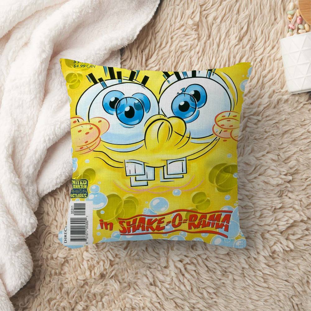Cartoon SSpongebobs pillow cover sofa cushion cover home room decoration children gift