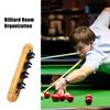Wall Mount Pool Stick Holder Billiard Pool Cue Rack Hardwood Pool Cue Holder Rest Cue Stick Storage Organizer for Billiards And Cues