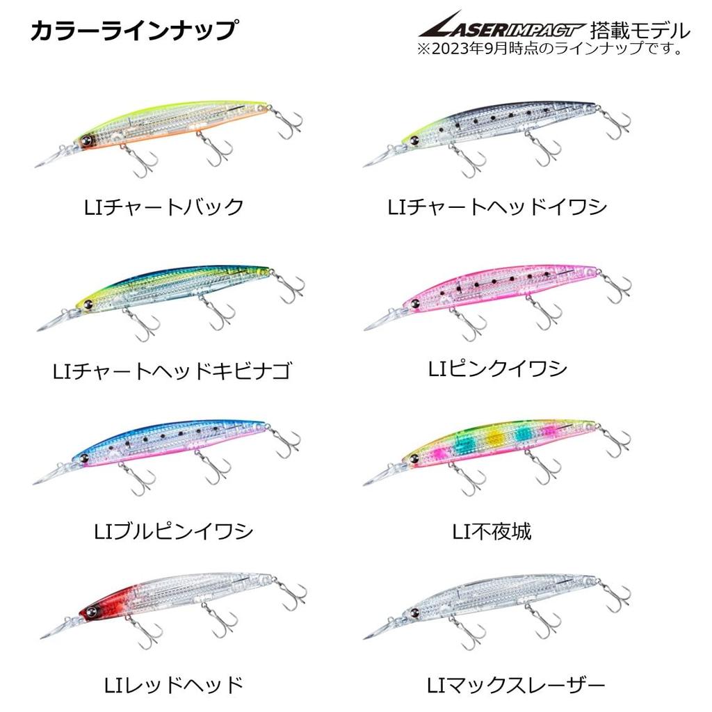 Daiwa SLZ Set Upper Blue Pink 125SDR-LI Minnow/Lure (LI Sardine)