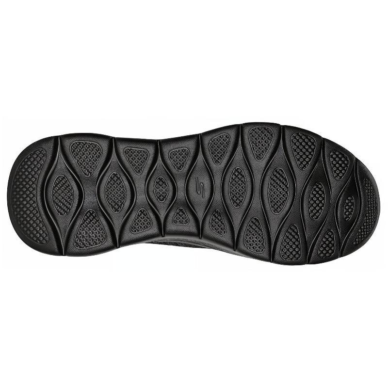 Skechers Go Walk Flex Мужские Черные Низкие Повседневные Кроссовки Сетчатая Ткань Удобные Универсальные 216490-BBK