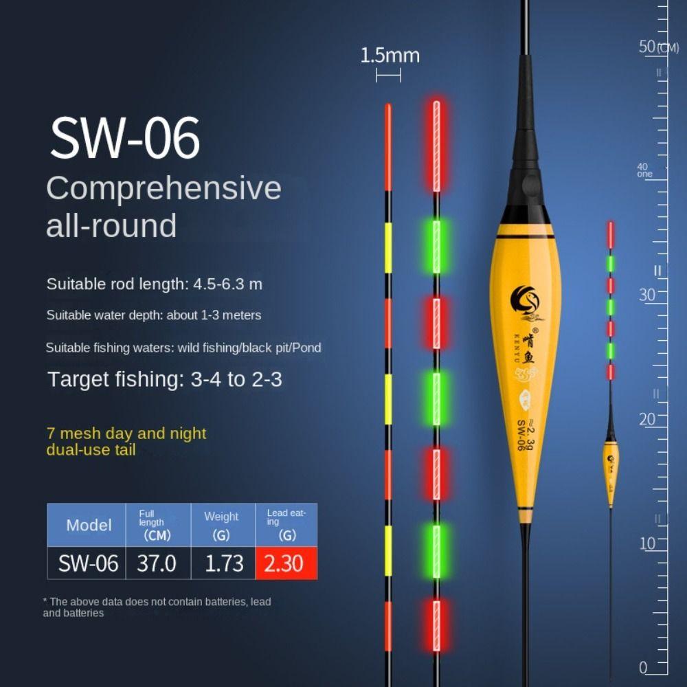 Led LED Electronic Fishing Float Glowing Electric Fishing  Bobber  Sea Fishing Accessories