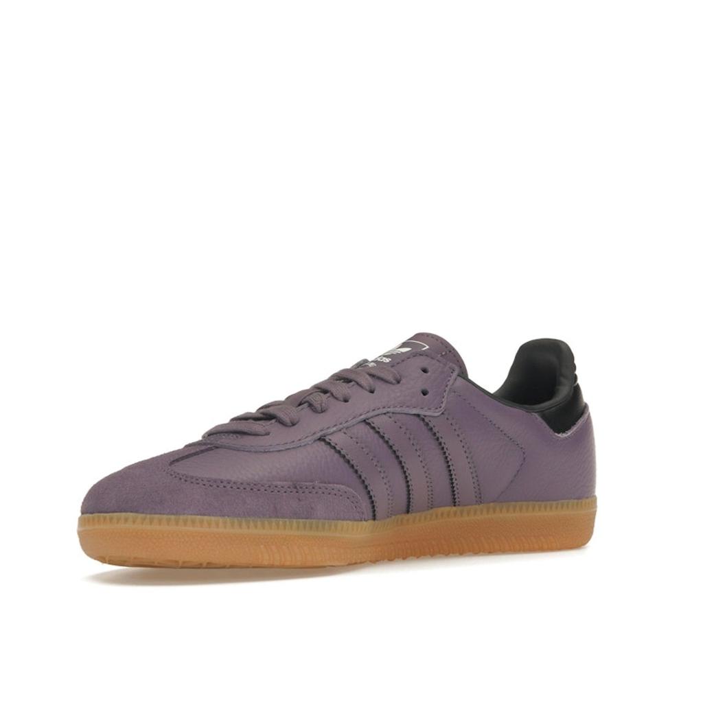 Adidas Женские кроссовки Samba OG Shadow Violet Gum Purple Carbon Cloud-White IE7012