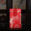 Year of the Horse Silk Brocade Red Envelopes with Hot Stamping Embroidery for Weddings and New Year