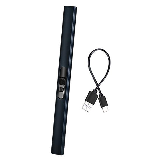 Импульсный воспламенитель, зарядка через USB, ветрозащитный, без пламени, с длинной ручкой, газовая плита для кемпинга, электрический воспламенитель для барбекю, товары для улицы