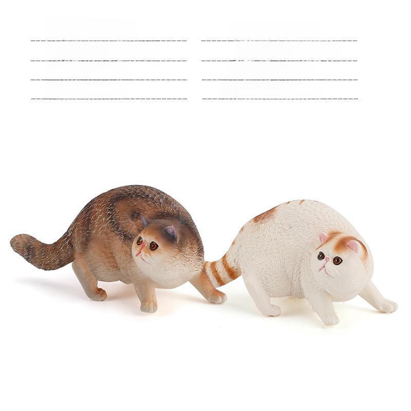 Детский набор игрушек «Черно-белый котенок» — китайские сельские украшения в виде кошечки