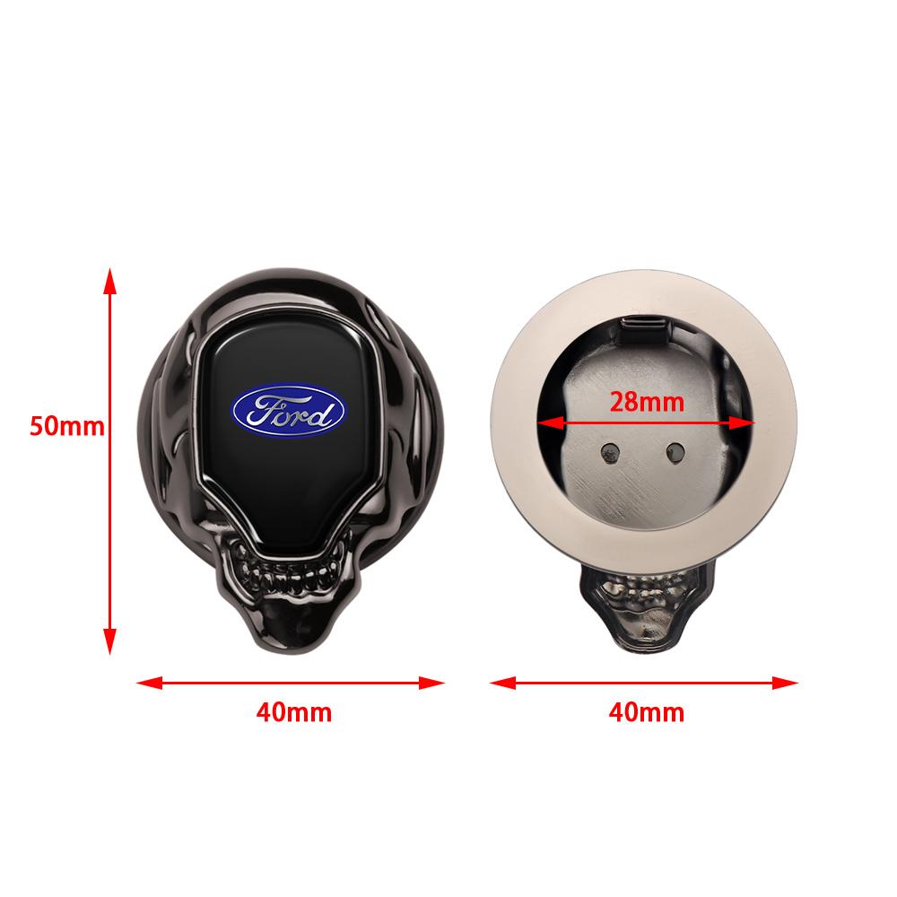 One-key Start Cover Car Engine Start-stop Button Center Cover For Ford ST MK2 FOCUS Mondeo Fiesta EcoSport Ranger Fusion Mustang