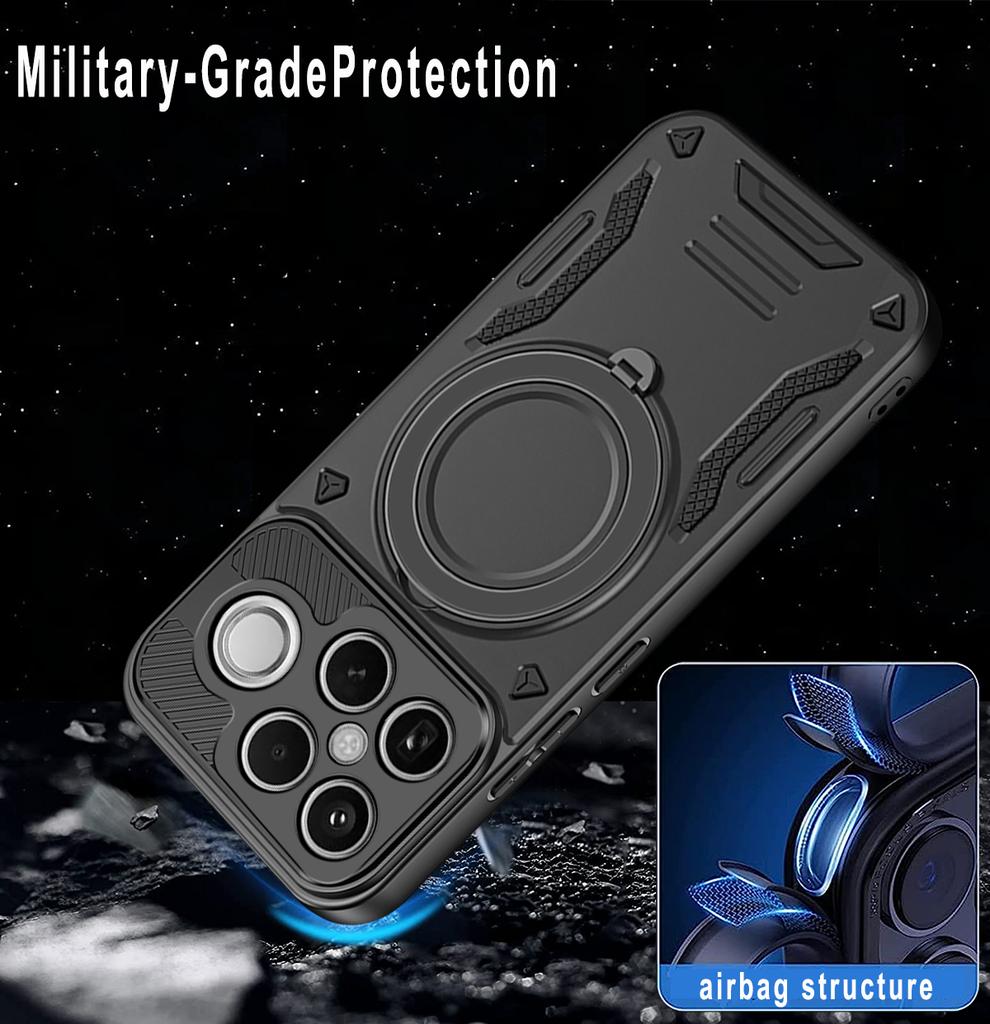 Чехол-подставка с кольцом для телефона Xiaomi POCO F8 Ultra 5G POCOF8 POKO POCO F8 Pro Двухслойный противоударный чехол Coque Funda