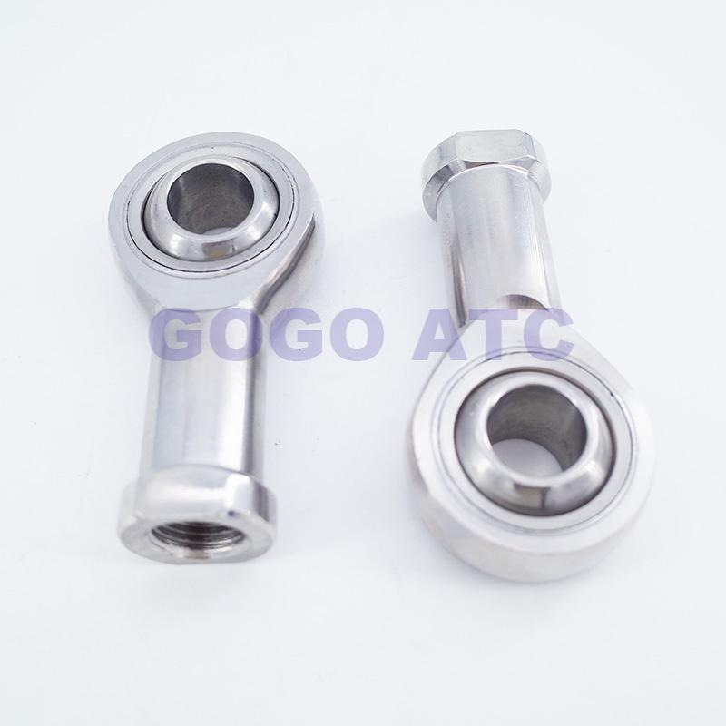 SUS SI Female Thread SA Male Thread Stainless Steel Fisheye Joint Rod Ends Bearings Connecting Rod Universal Joint Ball Head