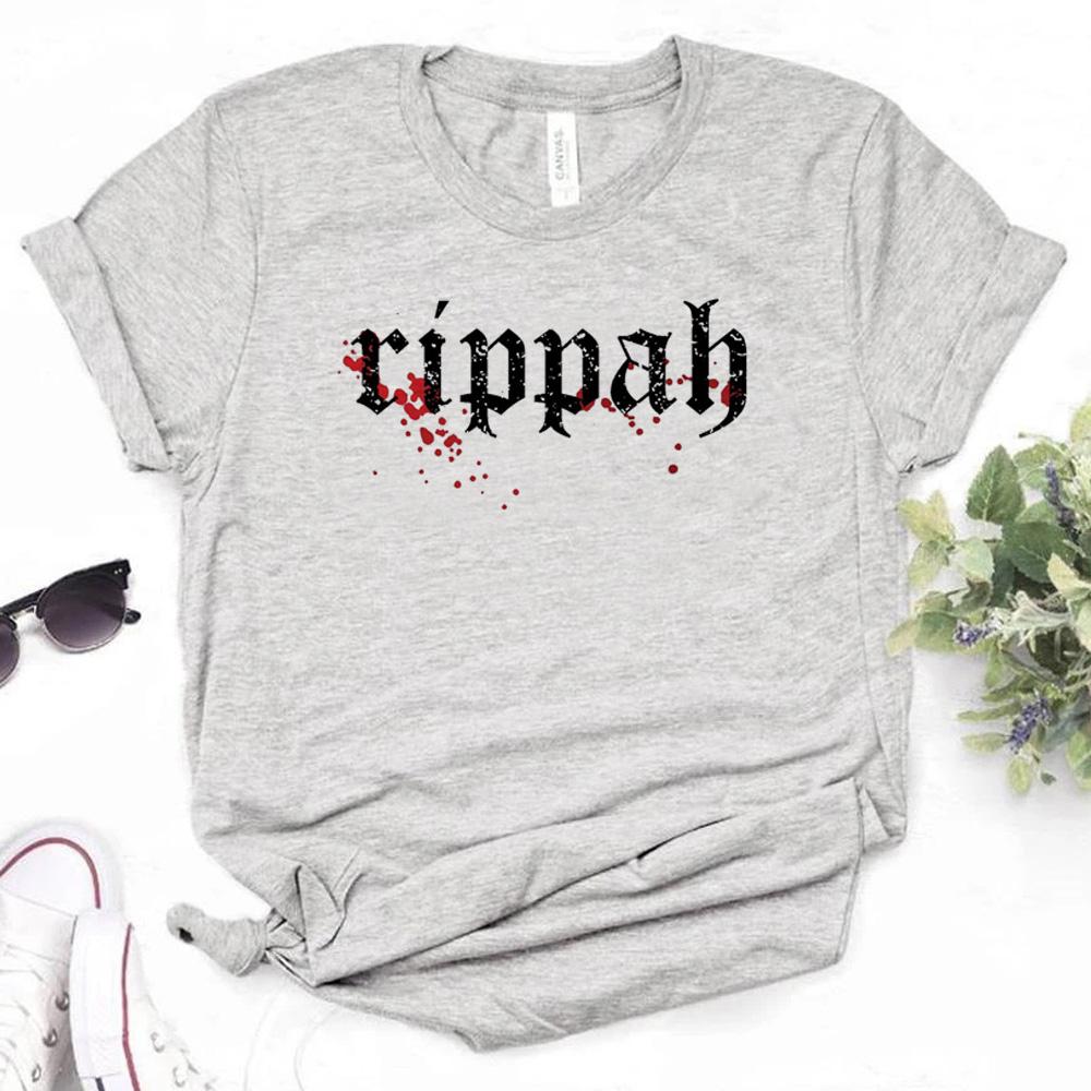 The Vampire Diaries Top Women Streetwear Japanese Summer T-shirts Female Funny Graphic Clothing