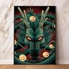 Печать на холсте Son Wukong Dragon Ball, комическая картина, украшение, картина, современный домашний подвесной Cuadros