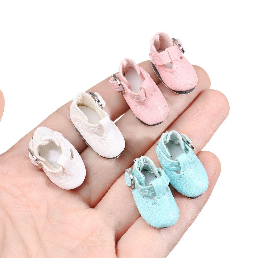 Pair Toys Gift Fit 1/6 Scale PU Leather Change Clothes Game Play House Dolls Accessories Doll Shoes