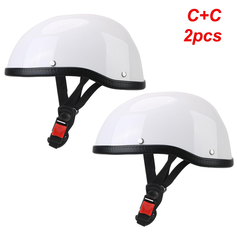 Мотоциклетный шлем MTB велосипед унисекс Защитная защита для езды на велосипеде Половина лица Тип Ретро Винтаж Сверхлегкий модные аксессуары для мотоциклов