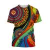 New Personalized 3D Digital Printing Casual Top for Men's Summer Loose Round Neck Short Sleeve