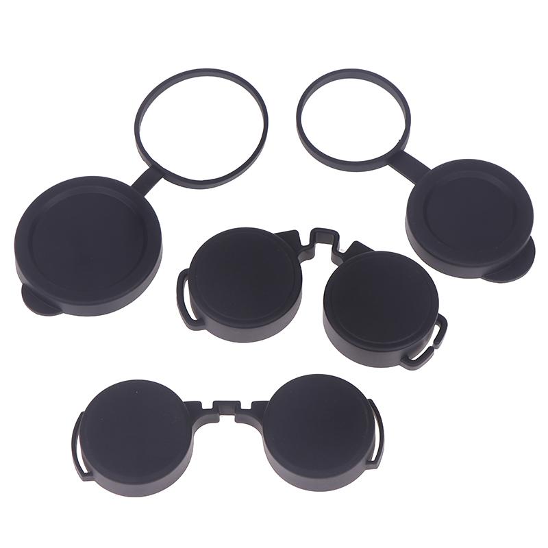 Durable 42mm/50mm Rubber Objective Lens Caps, Protects Binocular Eyepiece Lens