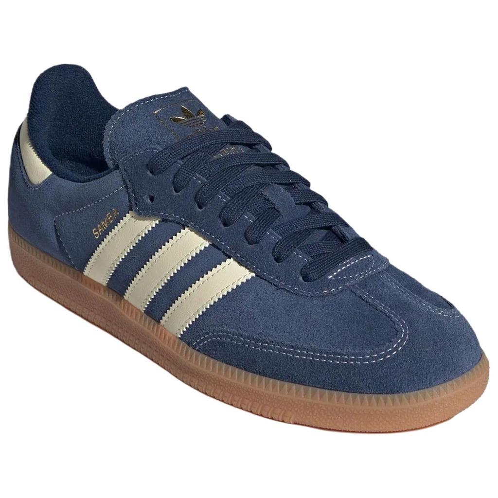 Adidas Originals Samba Low top German Army Trainers Unisex Blue Beige White KK2273