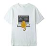 Summer Unisexs  Cotton Tshirt with Funny Programmer Print Casual Loose Trendy Crew Neck Short aesthetic graphic t shirts
