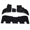 Clazzio Floor 3D Set of for Hijet Van R4 Standard Mats, Type, 1, Cargo/Atrai/Sambar Van/Pixis (2022)/1~, Type, Black, ED-6606 [5CEDB6606K]