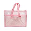 PVC Self-Adhesive File Bag Large Capacity Transparent Waterproof Handheld Folder Portable Expandable File Storage Bag