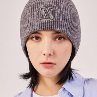 VARZAR VA 3D Квадратная Шапка Серая