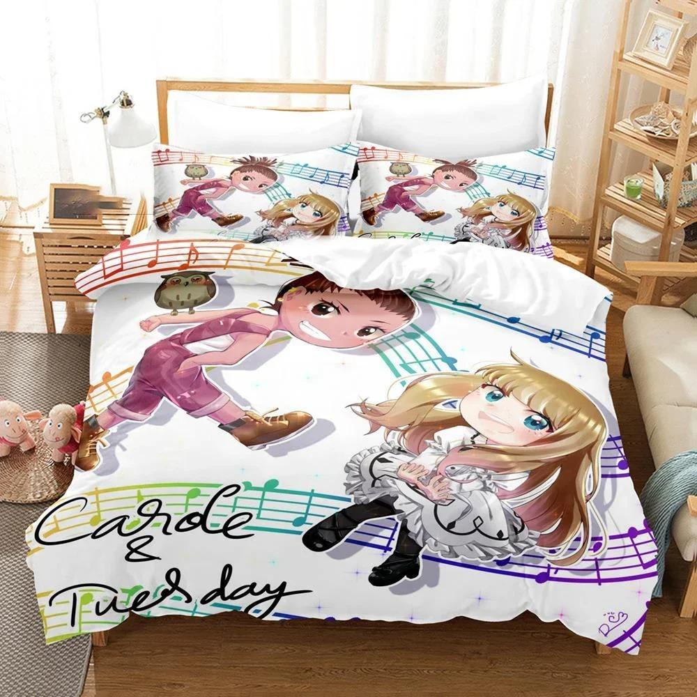 Carole and Tuesday Bedding Set Boys Girls Twin Queen Size Duvet Cover Pillowcase Bed Kids Adult Fashion Home Textile Customizable