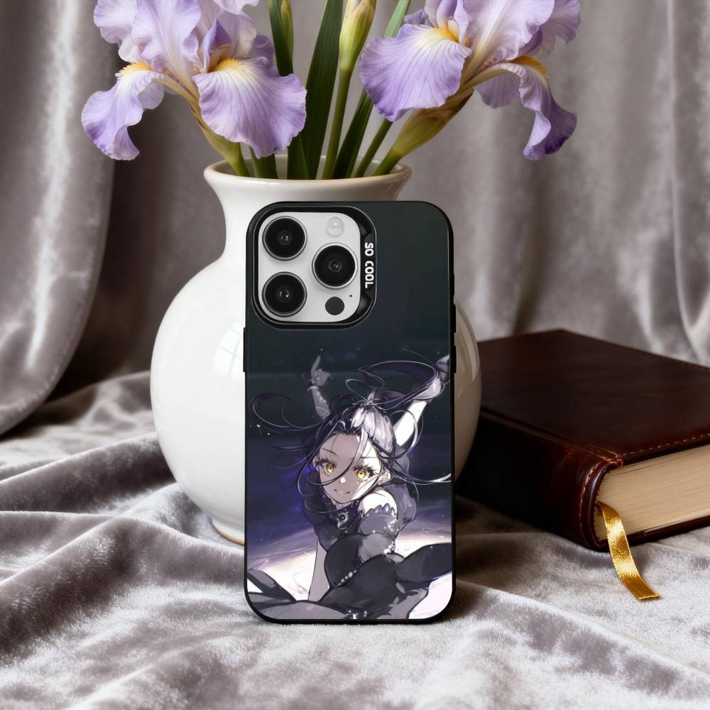 Чехол для телефона Аниме про фигурное катание M-Medalist для iPhone17,16,15,14,13,12,11 Plus,Pro Max Конфетный Посеребренный Внутренний Чехол