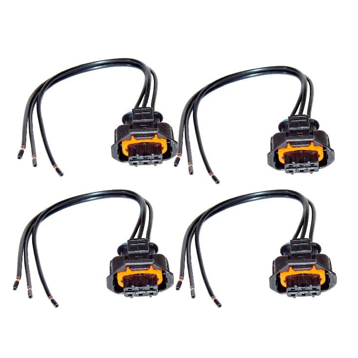 4 x Connector of Camshaft Position Sensor Fits: Cadillac SRX STS XLR 2004-2007