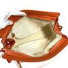 CHANEL vintage CC CC Mark logo Double Chain Tote Bag Shoulder Bag Orange