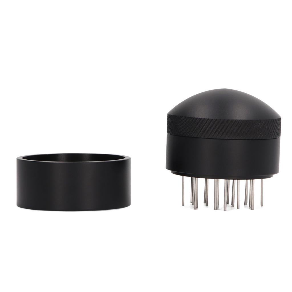 Coffee Needle Distributor Rustproof Stainless Steel Needle Coffee Stirrer with Base for Cafes Home