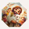 1pc Jesus, Children Themed High-quality Umbrella,Automatic Opening and Closing Umbrella,Multi-functional Umbrella G0811270