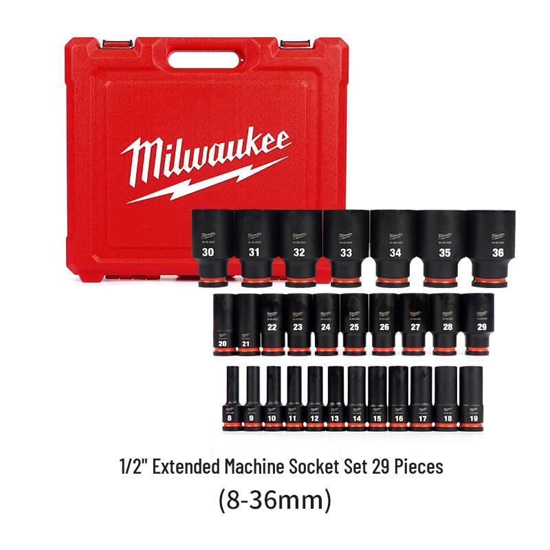 Ударная головка Milwaukee 1/2" для ремонта автомобилей, сверхпрочная