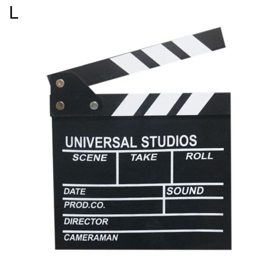 Effective Stable Durable Sturdy Film Director Clapboard Action Movie Clapper Board Video Scene Clapperboard