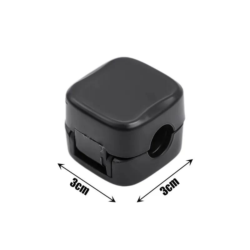 1-6 шт. Магнитные зажимы для кабеля, органайзер для проводов, регулируемый держатель для шнура, подстольный держатель для кабелей, держатель для проводов, держатель для органайзера для кабеля