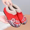Cloth Shoes Cotton Shoes Embroidered Bag Heel Middle and Old Mao Mao Shoes Warm and Comfortable Soft-soled Mother Cotton Shoes