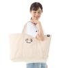 LOGOS Snoopy (PEANUTS 75 Years Tote Bag (Black) 37500419