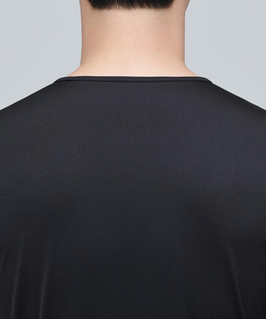 MUSINSA STANDARD [Cooltandard] Men'S V-Neck Undershirt [Black]
