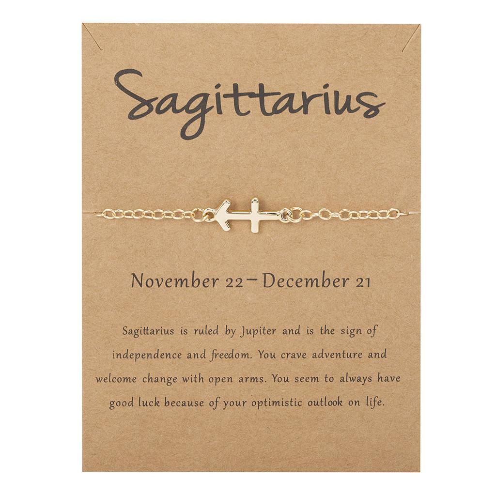 Браслет-цепочка с подвеской-созвездием из сплава для подарков на путешествия и юбилеи
