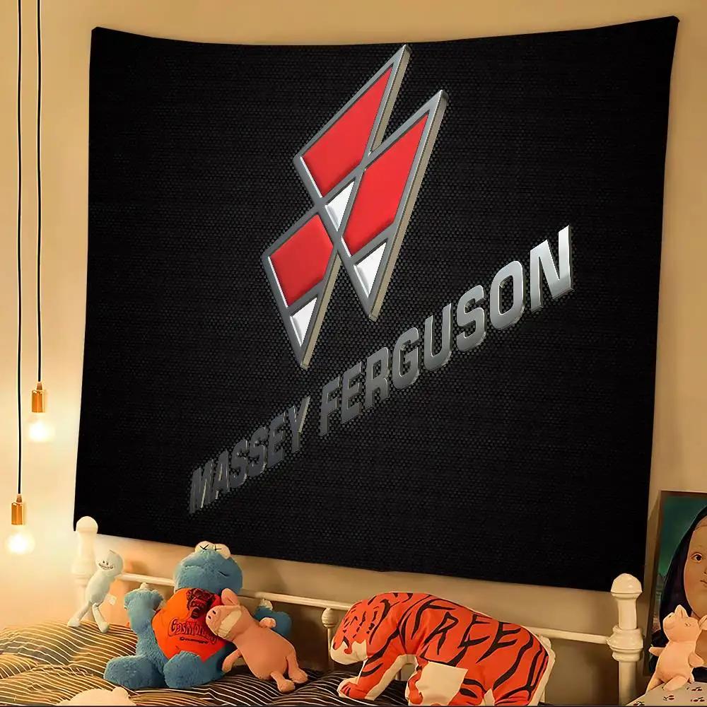M-Massey F-Ferguson Цветной Гобелен Настенный Подвесной Таро Хиппи Ковры для Стен Декор Стен Комнаты Студента