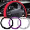 Универсальный дышащий ледяной автомобильный руль, шелковый противоскользящий защитный чехол для колеса, декор