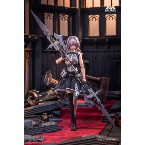 Haski Pocket Art Series PA009 Succubus Sister Friede SP Version, Approximately 155mm Tall (to the Top of the Head), 1/12 Scale Pre-painted Action Figu