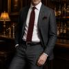 [COXSWAIN] Кордованный ремень для мужчин, Черный, BusinessFormal, Ширина 30 мм, Регулируемый размер, Сделано в Японии CW20211-19