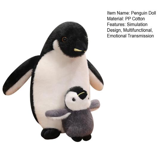 Милая плюшевая игрушка пингвин кукла для детей мягкая подушка для сна кукла пингвин украшение для вечеринки подарки на день рождения