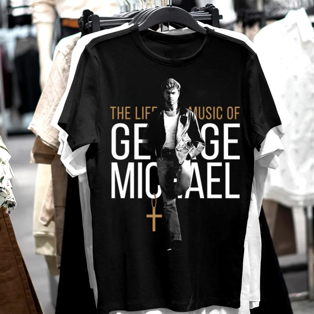 George Michael 90s Gift Family Men All Size TShirt 1DS341 Unisex T-Shirt