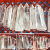 White Natural Clear Quartz Crystal Point Healing Wand Mineral Specime Ornament