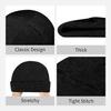 Black Rock Label Band Society Adult Knit Hats Fashion Casual Beanie Hat Women's Warm Headgear Men's Knitted Hat