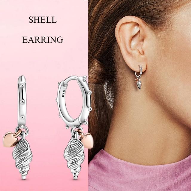 925 Серебряные серьги-гвоздики Женские модные серьги-гвоздики Ювелирные изделия