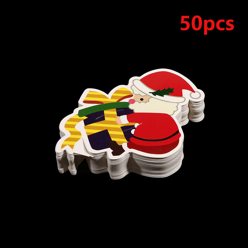 Множество стилей на выбор Праздничная мультяшная леденцовая декорация Бумажная карточка